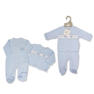 Baby boys Prince 2-piece outfit newborn – 12 months UK